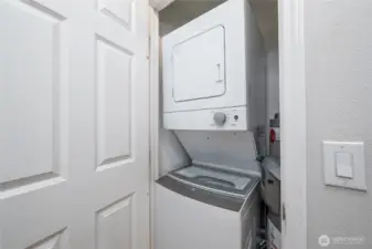 In-unit washer and dryer