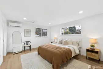 Large Primary Bedroom on the 2nd level with ensuite bathroom.