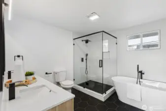 5-piece ensuite bathroom in Primary bedroom on 2nd floor.