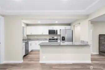 Fully remodeled kitchen