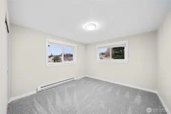 4th bedroom in rear of house, also brand new everything!
