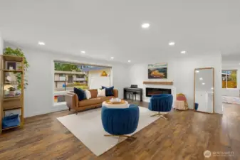 Oversized window brings in a ton of natural light