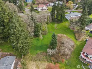 View of property looking towards Magnolia and Maple