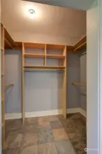 Primary Walk-in Closet