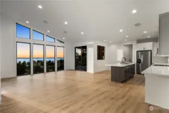 Open concept & layout, natural light with views from almost every room!