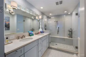 Primary Attached Bath~