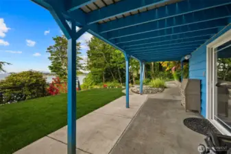 Lower Patio w/ Landscaped Yard and More Views~