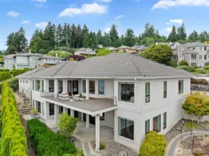 Stunning Rear view of the property