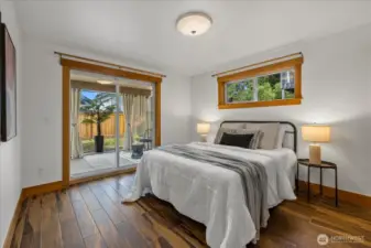 MIL Bedroom opens to covered patio