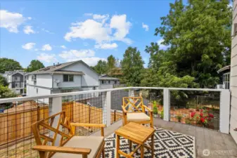 AADU Deck off of Living Room
