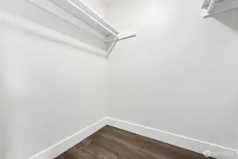 Big closet in the main hallway provides excellent additional storage.