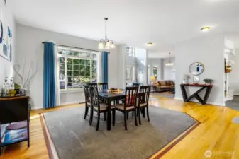 The large windows throughout the home provide so much sunlight