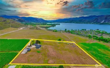 10 irrigated acres with no recorded covenants, conditions and restrictions allows use flexibility