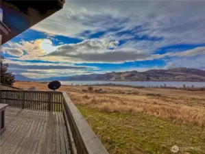 Deck view towards City of Oroville