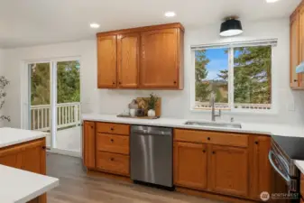 West-facing offers great natural light!