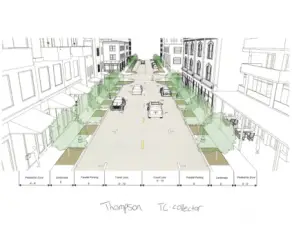 CITY OF SUMNER SKETCH OF DEVELOPMENT CORRIDOR