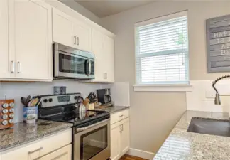 White subway tile for a timeless look.