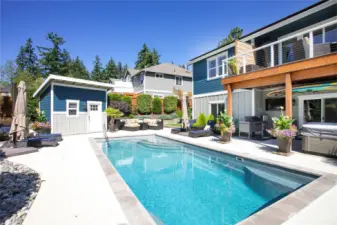 Easy to care for pool