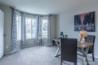 Beautiful bay windows