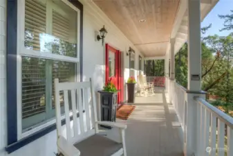 wrap around porch for summer afternoons