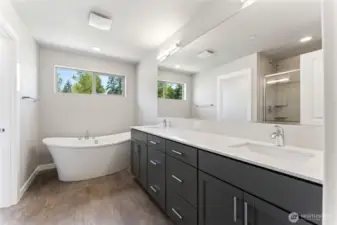 Photos are from a previously completed home. Actual finishes will vary. See site agent.