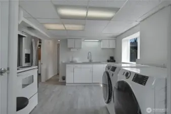 Downstairs Kitchen. (All appliances stay)