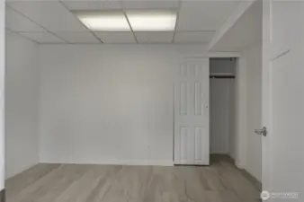Downstairs bedroom.