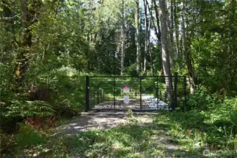 Gated entrance