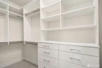 Custom Primary Closet
