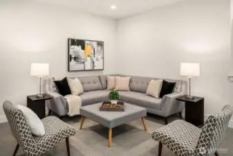 Lower level bonus room
