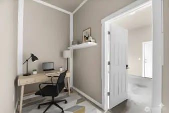 Staged Home Office