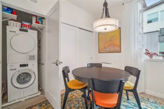 Laundry- recently updated washer and dryer.