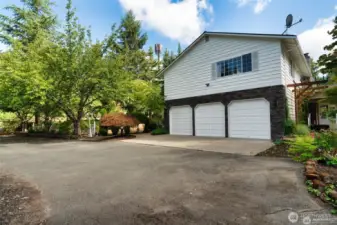 Extra large, 3 Car Garage. Plus, this is a side-entry garage, preserving the luxury front curb appeal without garage doors taking over!