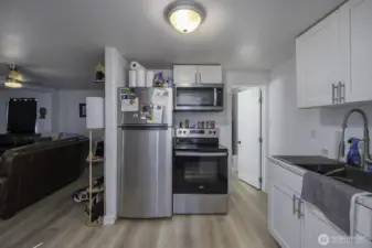Unit A kitchenette