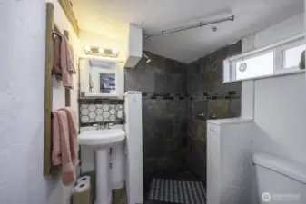Unit B 3/4 bath