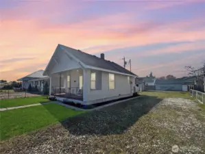 Plenty of off street parking on this large parcel plus a garage too!