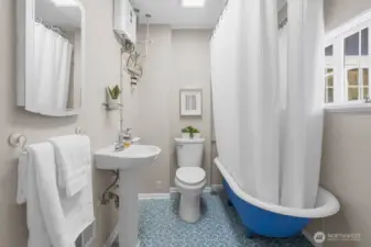 Full Bath with Clawfoot Tub