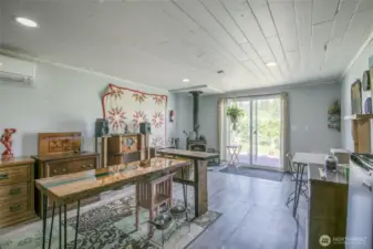 Lower Level Living Space