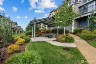Picnic areas around the community