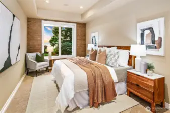 4th bedroom (on lower level)