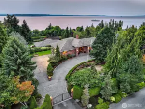 Surrounded by lush green and wonderful walking paths into Edmonds