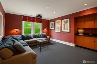 Main level Theater (flex) room