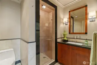 Lower Level 3/4 Bath off Bedroom