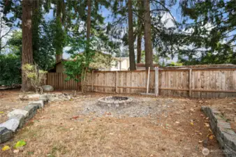 Firepit area