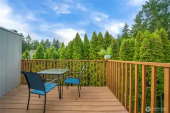 BBQ on your private balcony