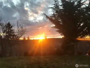 Imagine ending your day with sunsets every evening! Partial valley views as well!