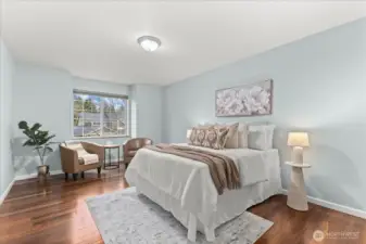 Primary Bedroom! HUGE! You can easily fit a king size bed in here.