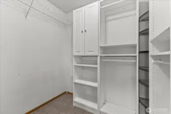 Walk in Closet in the Primary Bedroom!