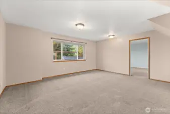 Bonus room! Use as an extra living room, a game room, play room, movie room, or, or, or!