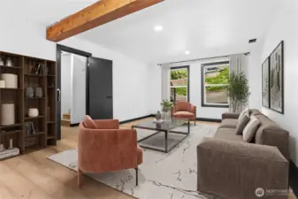 Downstairs bonus room